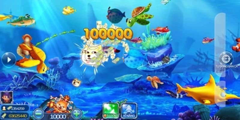 Hướng dẫn tham gia game vua bắn cá 888B